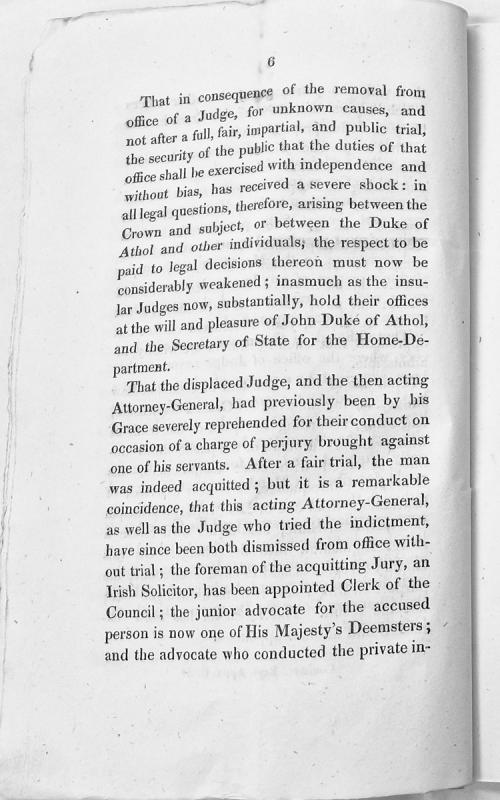 Critique of judicial independence following removal of a Judge without trial