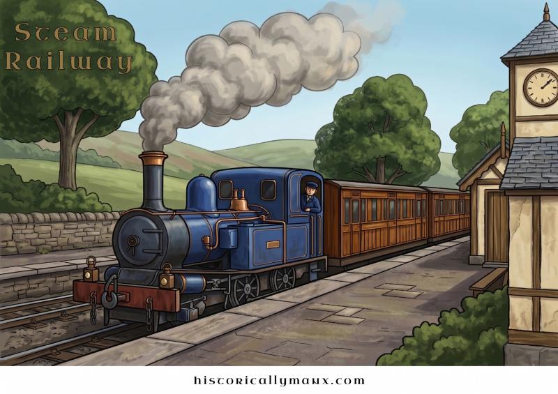 Manx Steam Railway Jigsaw
