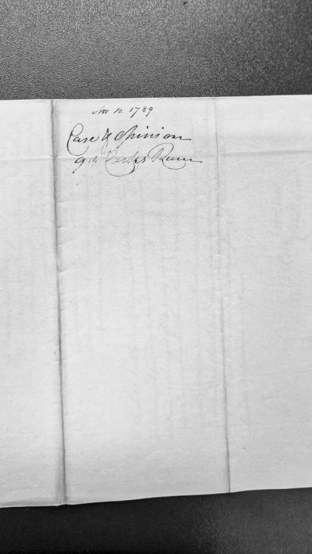 Case and Opinion regarding Castle Rushen