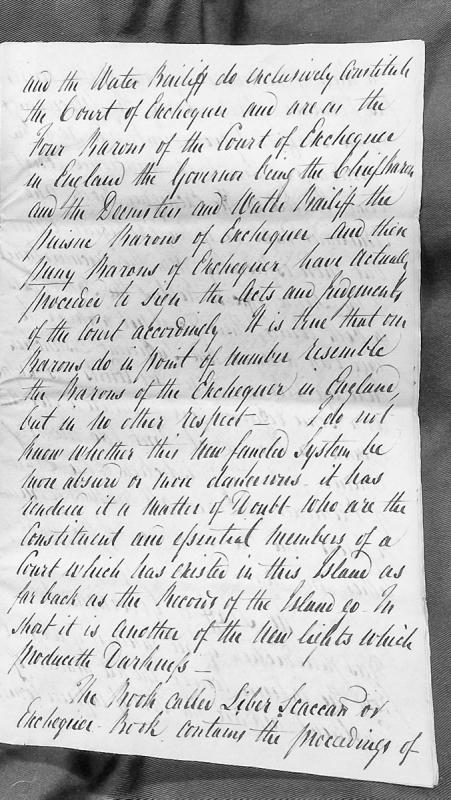 Commentary on the Court of Exchequer constitution and disputed membership