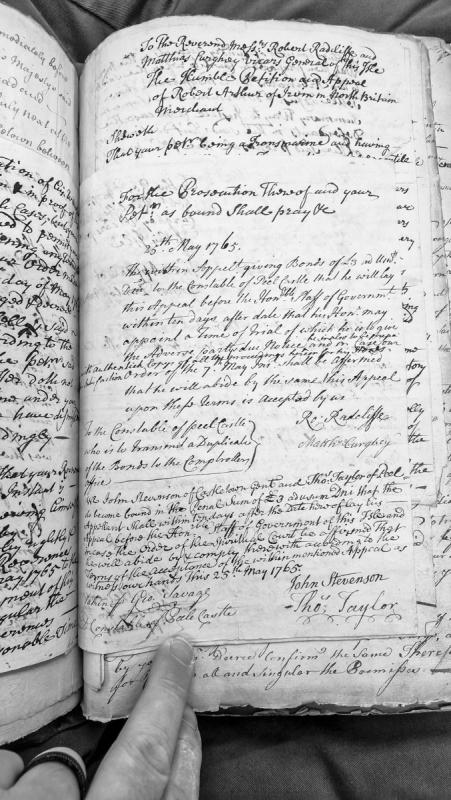 Appeal petition by Robert Arthur of Irom against Spiritual Court order